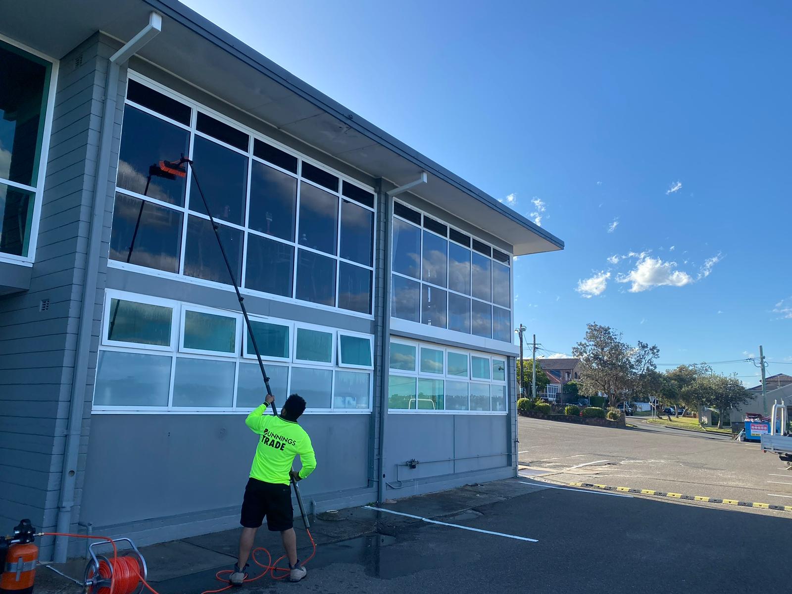 Exterior project cleaning